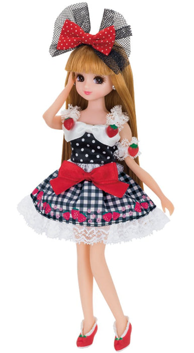 TAKARA TOMY Ensemble de robe de poupée Licca Poupée Cherry Berry non incluse 806820