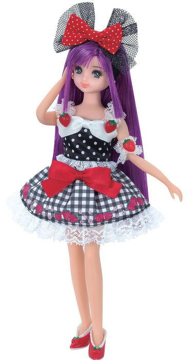 TAKARA TOMY Ensemble de robe de poupée Licca Poupée Cherry Berry non incluse 806820