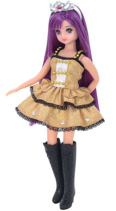 TAKARA TOMY Licca Doll Dress Set Diamond Queen Gold Doll Not Included  813323