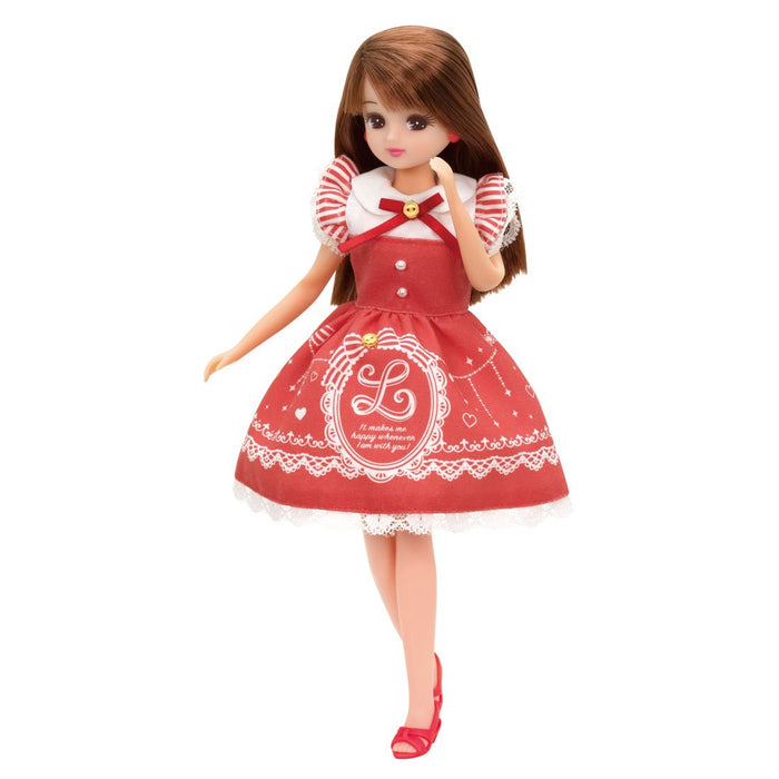 TAKARA TOMY Licca Dress Lw-03 Lovely Heart Drop 971627 <Doll Not Included>