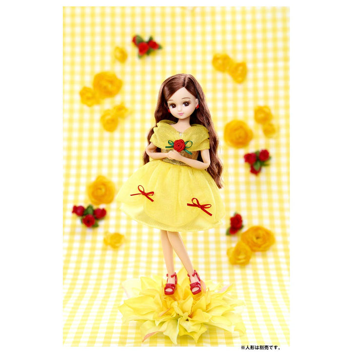 TAKARA TOMY Licca Doll Golden Yellow