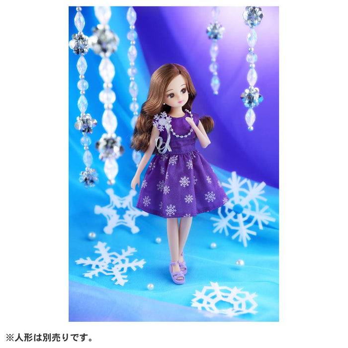 TAKARA TOMY Licca Doll Snow Violet Dress Outfit