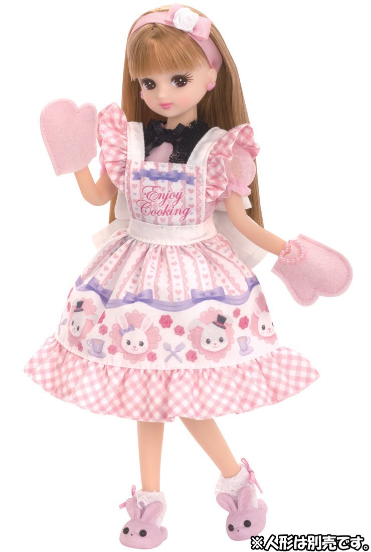 TAKARA TOMY Licca Doll Lw-06 Apron Set <Doll Not Included> 877226- Japan Figure Store - #1 Bring To You The Best Japanese Goods