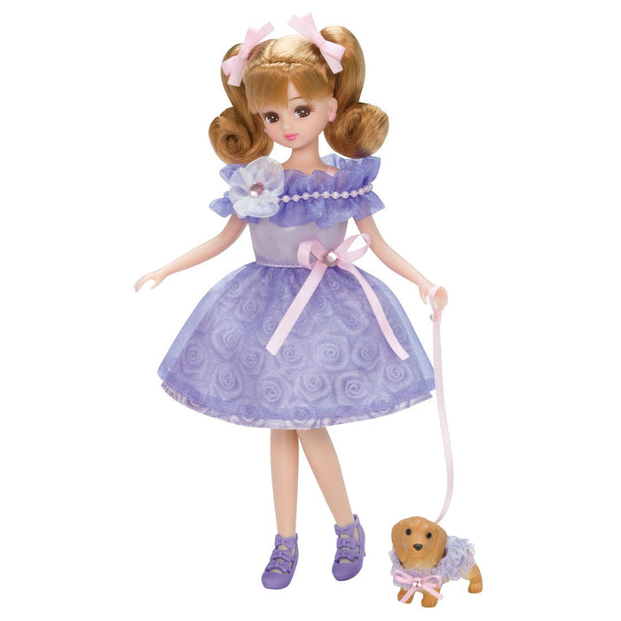 TAKARA TOMY Lw-07 Licca-Chan Matching Dress Set With Pet