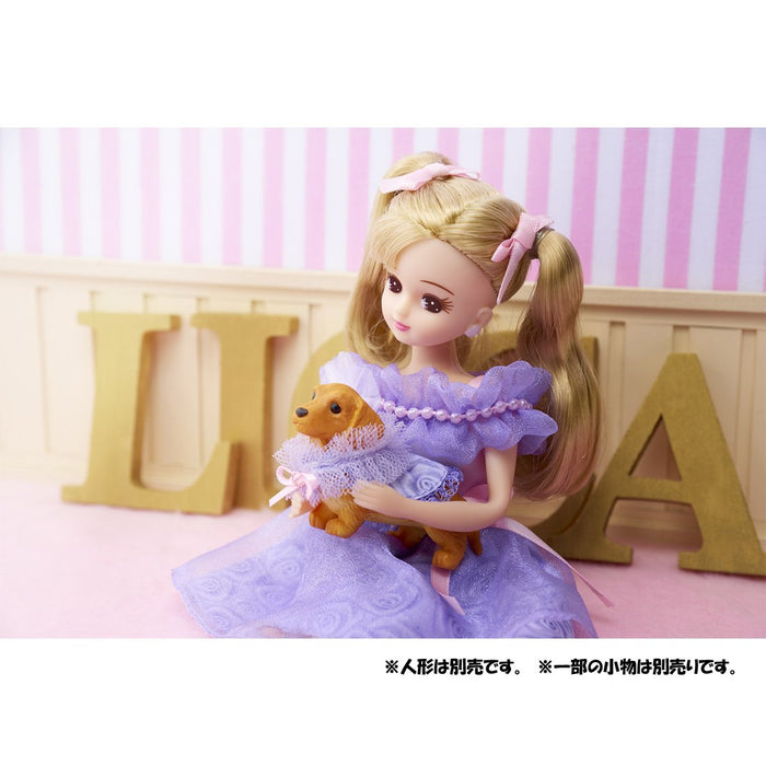 TAKARA TOMY Lw-07 Licca-Chan Matching Dress Set With Pet