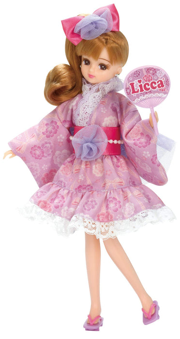 TAKARA TOMY Lw-13 Licca-Chan Festival Purple Dress