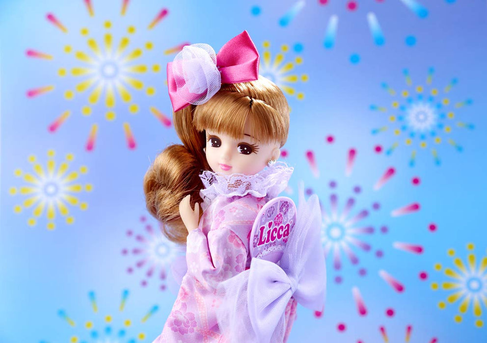 TAKARA TOMY Lw-13 Licca-Chan Festival Lila Kleid