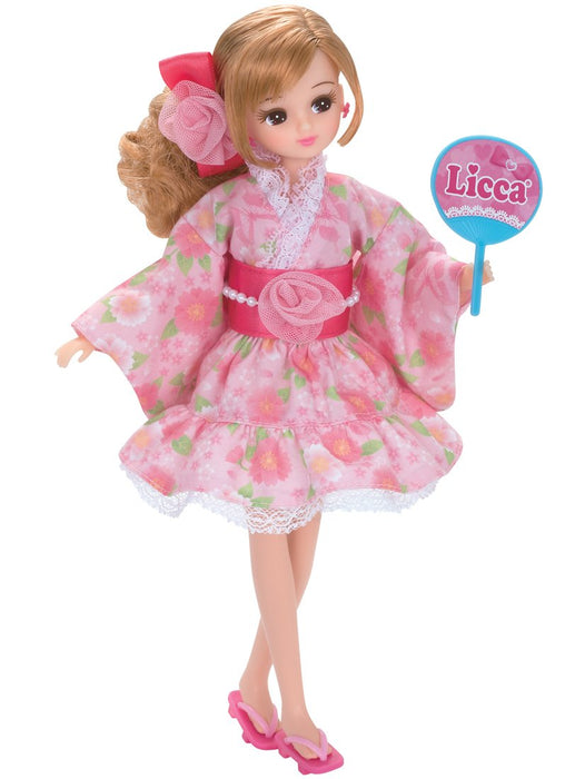 TAKARA TOMY Poupée Licca Lw-13 Summer Festival Yukata Poupée non incluse 863434