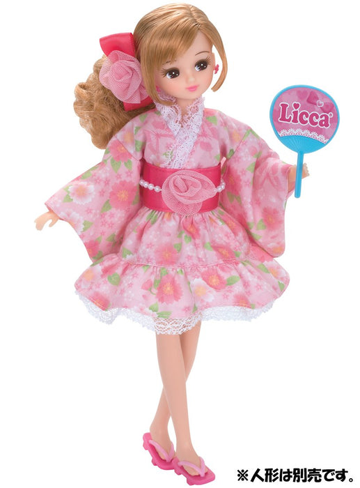 TAKARA TOMY Poupée Licca Lw-13 Summer Festival Yukata Poupée non incluse 863434