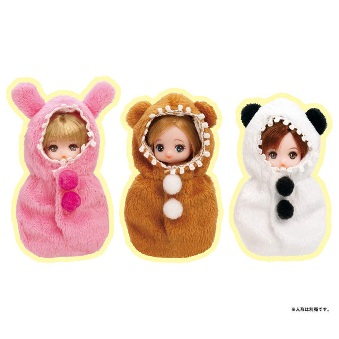 TAKARA TOMY Licca Doll Triplet Pyjama-Set