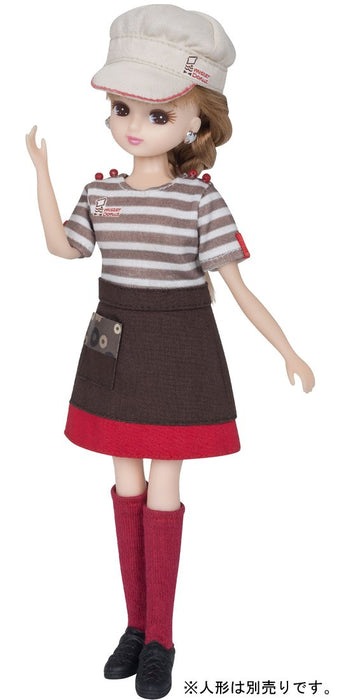 TAKARA TOMY Licca Doll Mister Donut Shop Assistant Outfit 826262