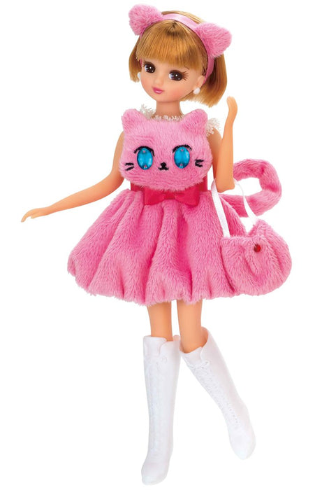 TAKARA TOMY Licca Doll Kira Kira Pink Cat Dress Doll Not Included  814085