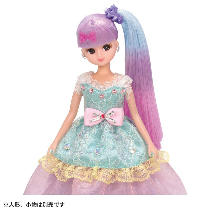 TAKARA TOMY Licca Doll Dream Colored Dress Set Rainbow Dream