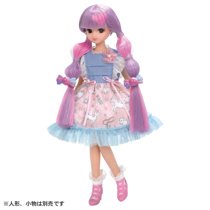TAKARA TOMY Licca Doll Dream Colored Dress Set Dreamy Cute Sweets
