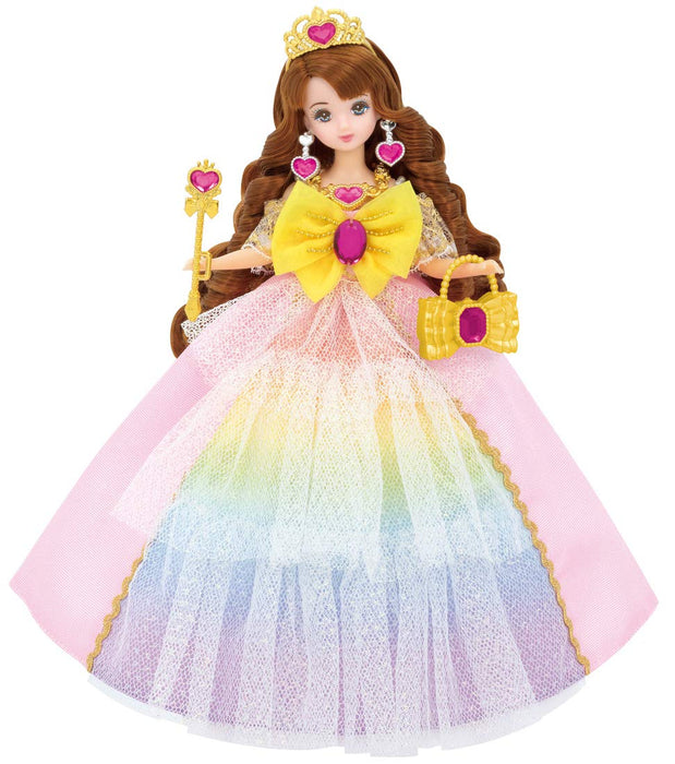 TAKARA TOMY Licca Doll Dreaming Princess Robe Fantaisie Arc-en-Ciel
