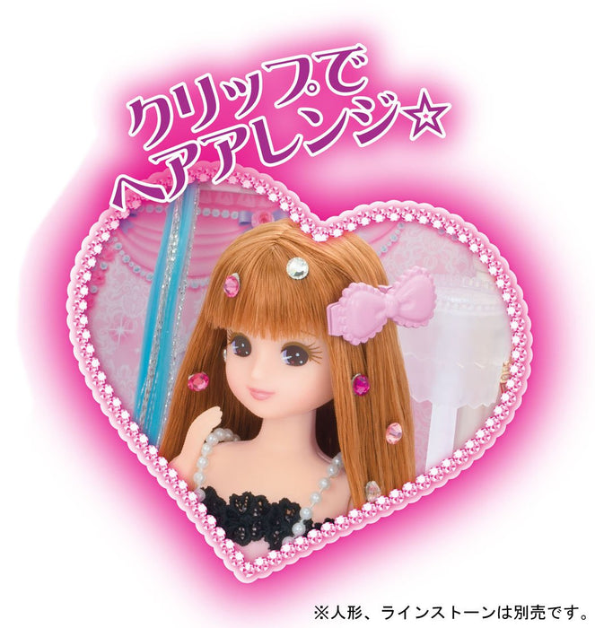 TAKARA TOMY Licca Doll Kira-Kami Shiny Hair Hair Salon 829560