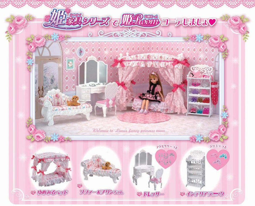 TAKARA TOMY Licca Doll étagère à chaussures poupée non incluse 822622