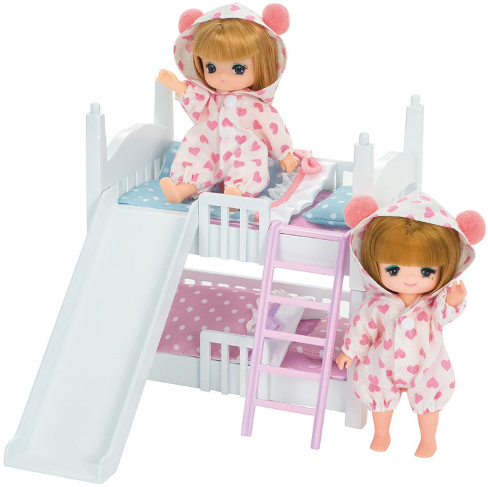 TAKARA TOMY Licca Doll Mikichan Makichan Bunk Beds Doll Not Included  829041