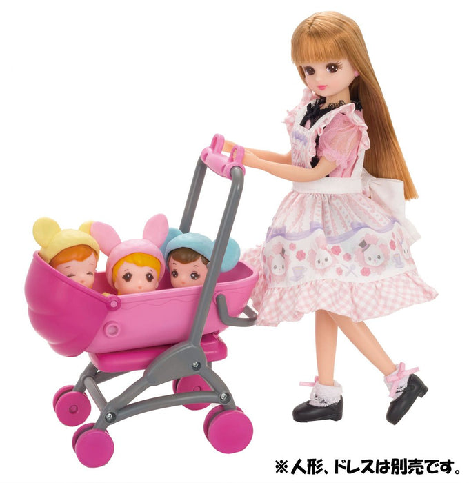 TAKARA TOMY Licca Doll Lf-11 Kinderwagen 874263<doll not included></doll>