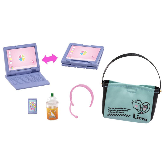 TAKARA TOMY Lg-11 Licca Puppe Immer Remote Laptop &amp; Smartphone Set