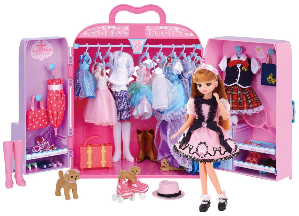 TAKARA TOMY Licca Doll Licca Chan Dress Room Doll Not Included  835677