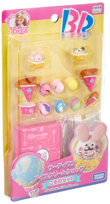 TAKARA TOMY Licca Doll Baskin-Robbins 31 Shop Accessories Set 976356