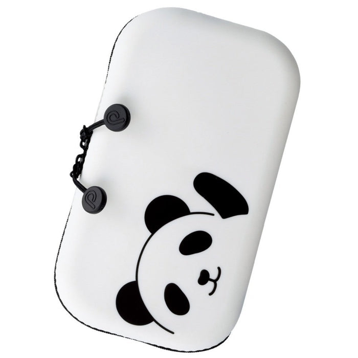 Lihit Lab Japan Reißverschlusstasche Punilabo Panda A-7716-6 Großpackung mit 3 Stück