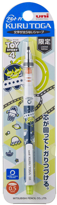 MITSUBISHI PENCIL Uni Disney Kuru Toga Mechanical Pencil 0.5Mm Toy Story 4 Alien Al Planet