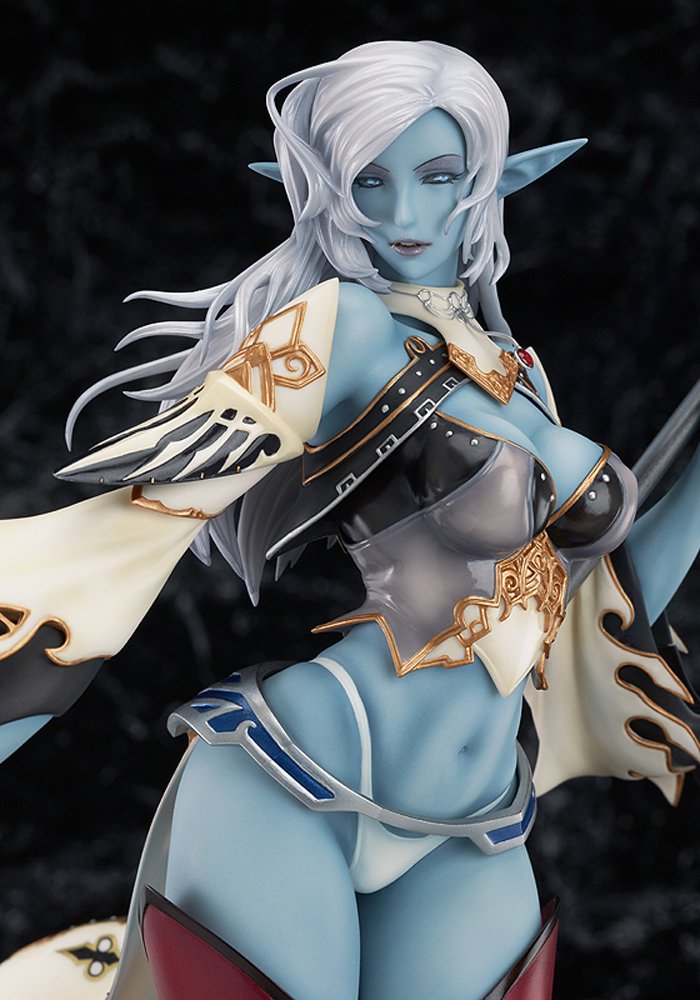 maxfactory リネージュ2 エルフ　LINEAGEⅡ Elf Max Factory Lineage II Dark Elf 1/7 Scale Painted PVC Figure