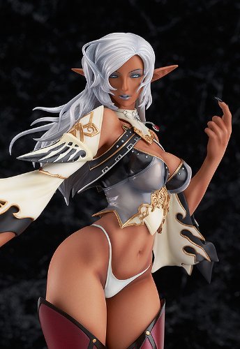 Max Factory Lineage II Dark Elf Brown Ver Painted 1/7 Scale PVC Finished Product