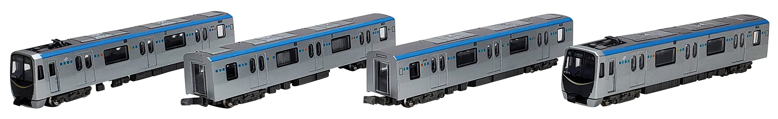 TOMYTEC Linear Subway Sendai City Transportation Bureau Series 2000 Tozai Line Gold Belt 4 Cars Set B N Scale