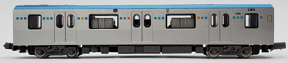 TOMYTEC métro linéaire Sendai City Transportation Bureau série 2000 Tozai Line Silver Belt 4 voitures ensemble une échelle