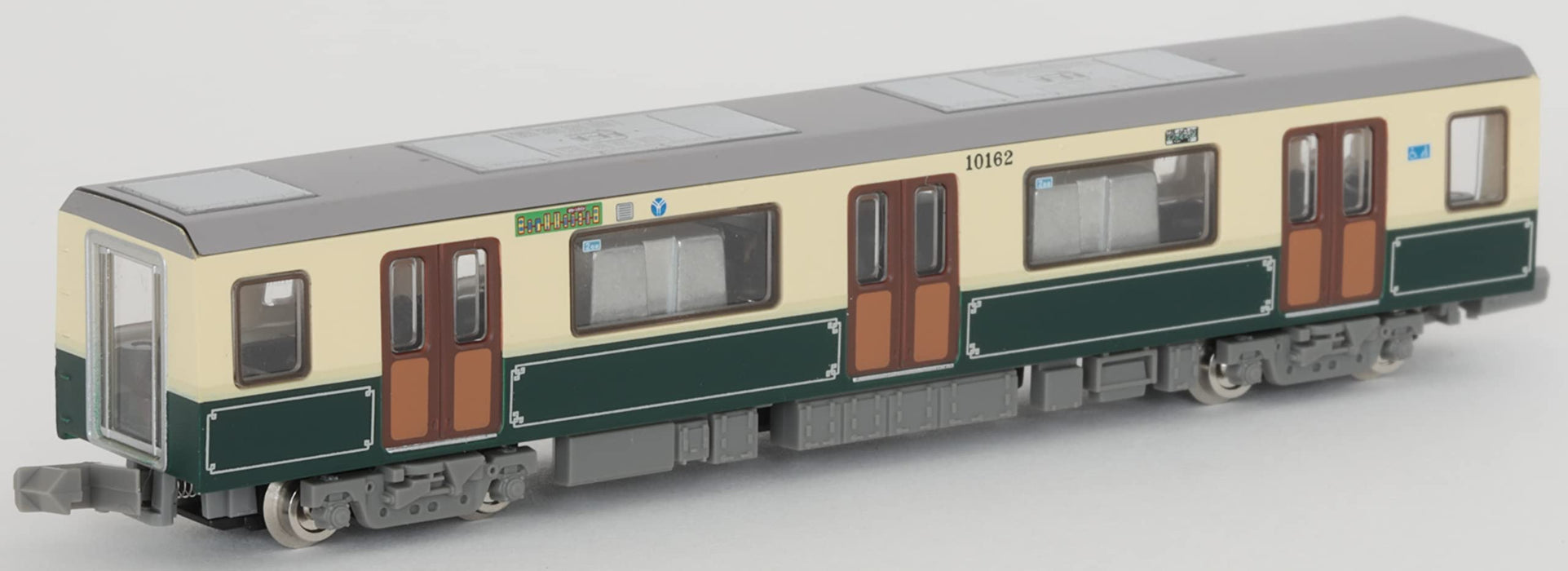 Tomytec Japan Linear Underground Railway Collection Yokohama Grüne Linie 10000 Typ 2. Wagen 10. Jahrestag 4-Wagen-Set B 316466