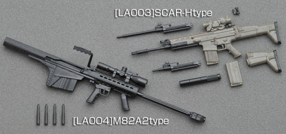 TOMYTEC La003 Military Series Little Armory Scar-H Type 1/12 Scale Plastic Model Kit- Japan Figure Store - #1 Bring To You The Best Japanese Goods