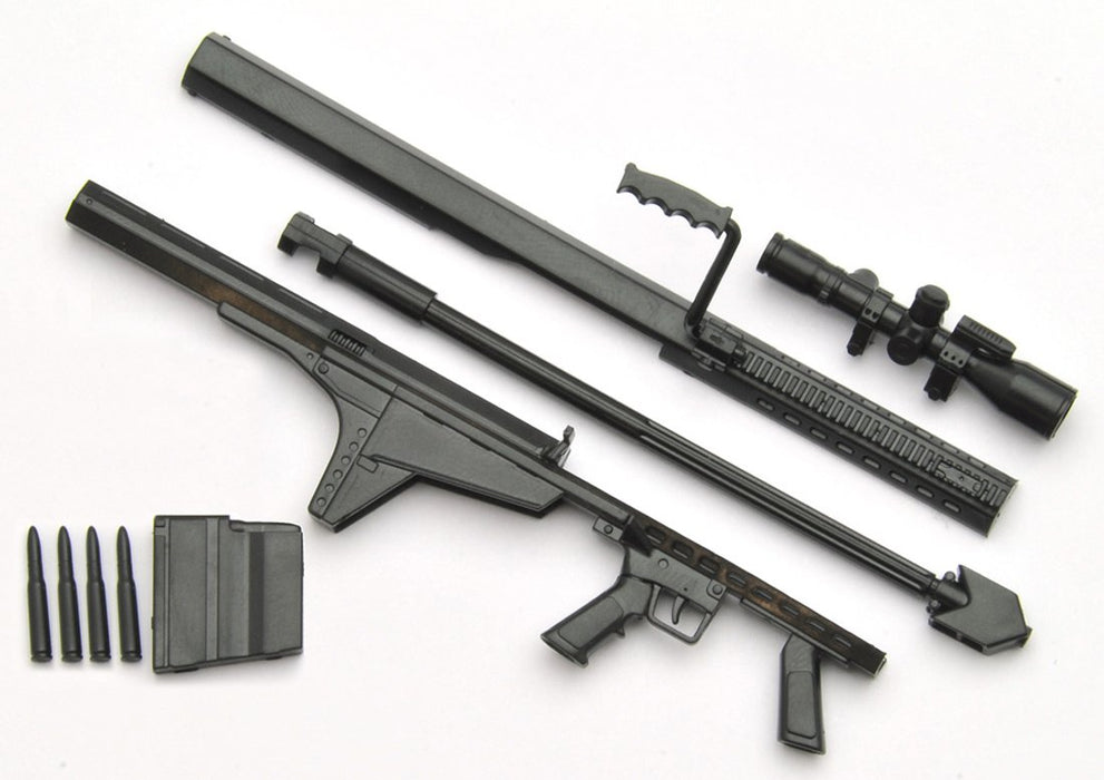 TOMYTEC La004 Military Series Little Armory M82A2 Type 1/12 Scale Plastic Model Kit