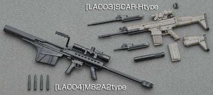 TOMYTEC La004 Military Series Little Armory M82A2 Type 1/12 Scale Plastic Model Kit- Japan Figure Store - #1 Bring To You The Best Japanese Goods