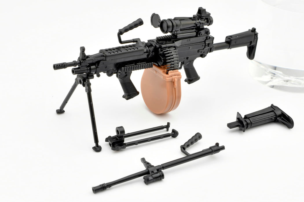 Tomytec Little Armory M249 Kit de modèle en plastique de type mise à niveau