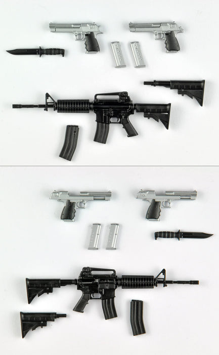 TOMYTEC Labh01 Military Series 1/12 Little Armory 'Resident Evil: Infinite Darkness' Waffen 1 Plastikmodell