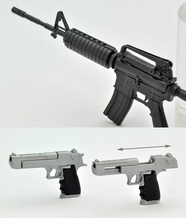 TOMYTEC Labh01 Military Series 1/12 Little Armory 'Resident Evil : Infinite Darkness' Weapons 1 Modèle en plastique