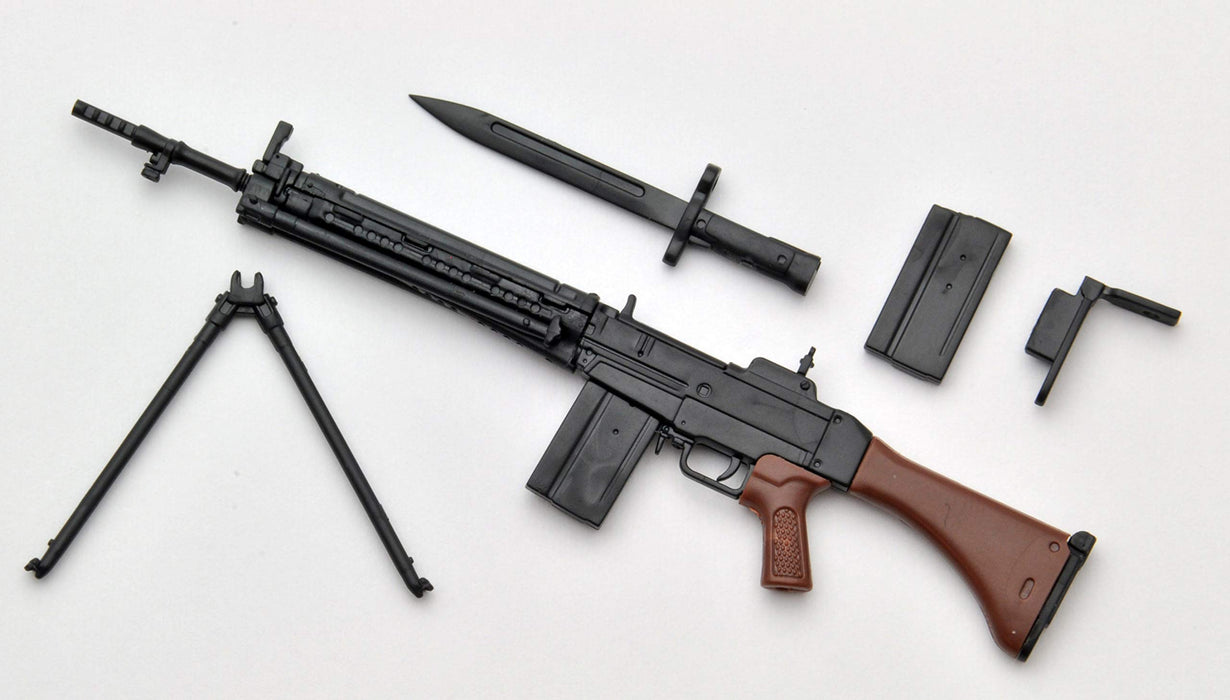 TOMYTEC Ladf04 Military Series Little Armory Frontline Howa Type 64 Battle Rifle 1/12 Scale Kit