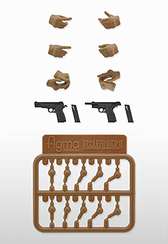 Tomytec Little Armory Laop06 Figma Tactical Gloves 2 Hand Gun Set Tan Hand Parts For Figures
