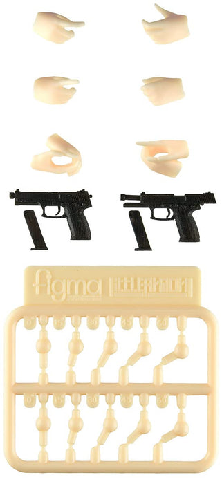Tomytec Little Armory Pièces à main à l'échelle 1/12 - Ensemble de pistolet à main Figma en PVC