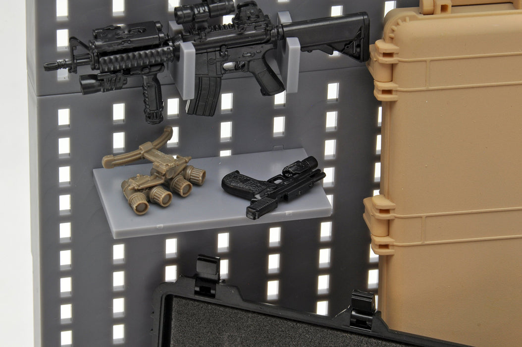 TOMYTEC Ld002 Military Series Little Armory Gun Rack A 1/12 Kit