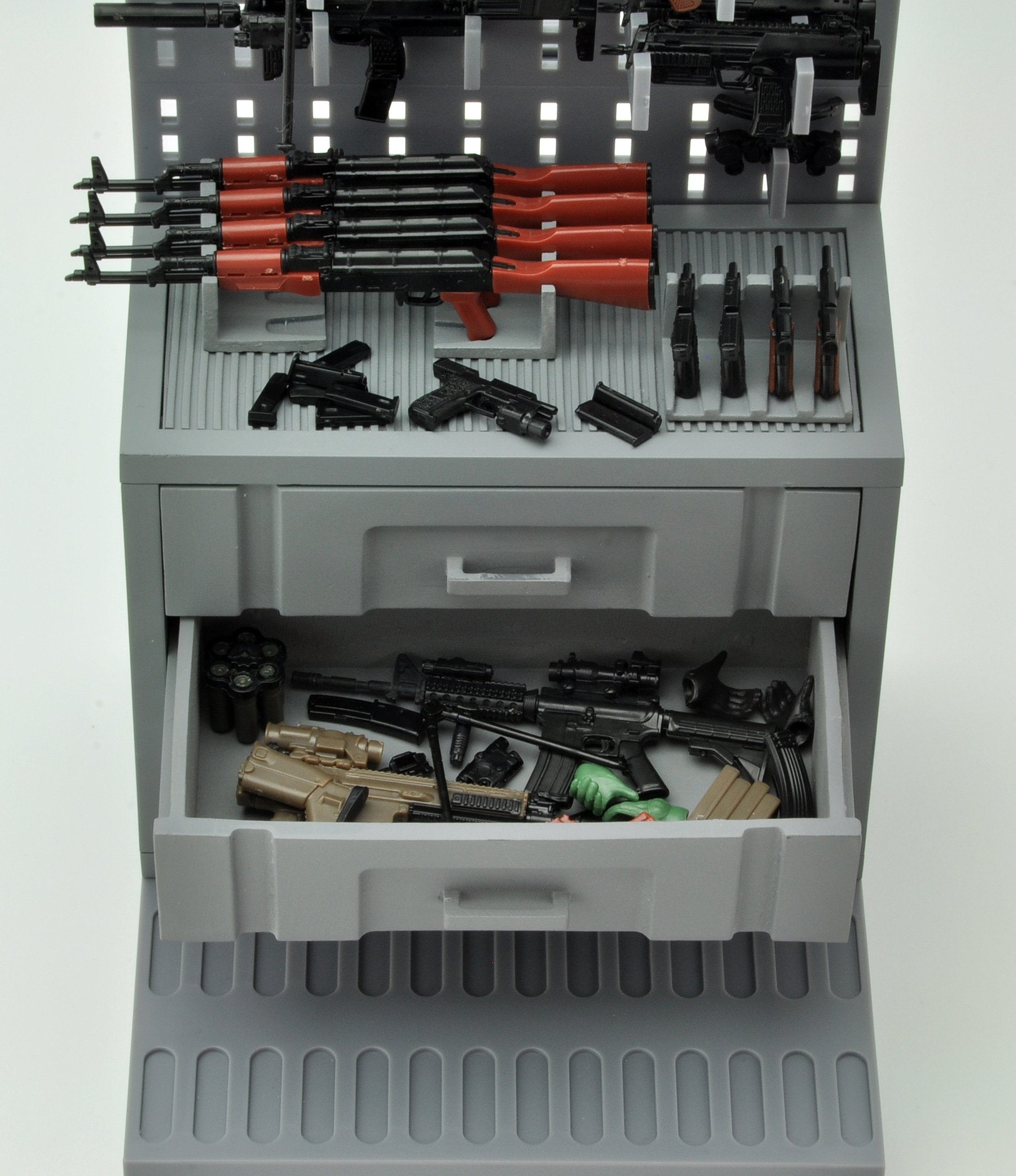 TOMYTEC Ld006 Military Series Little Armory Gun Rack B 1/12 Kit- Japan Figure Store - #1 Bring To You The Best Japanese Goods