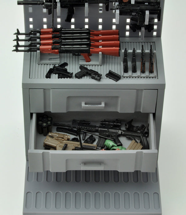 TOMYTEC Ld006 Military Series Little Armory Gun Rack B 1/12 Kit
