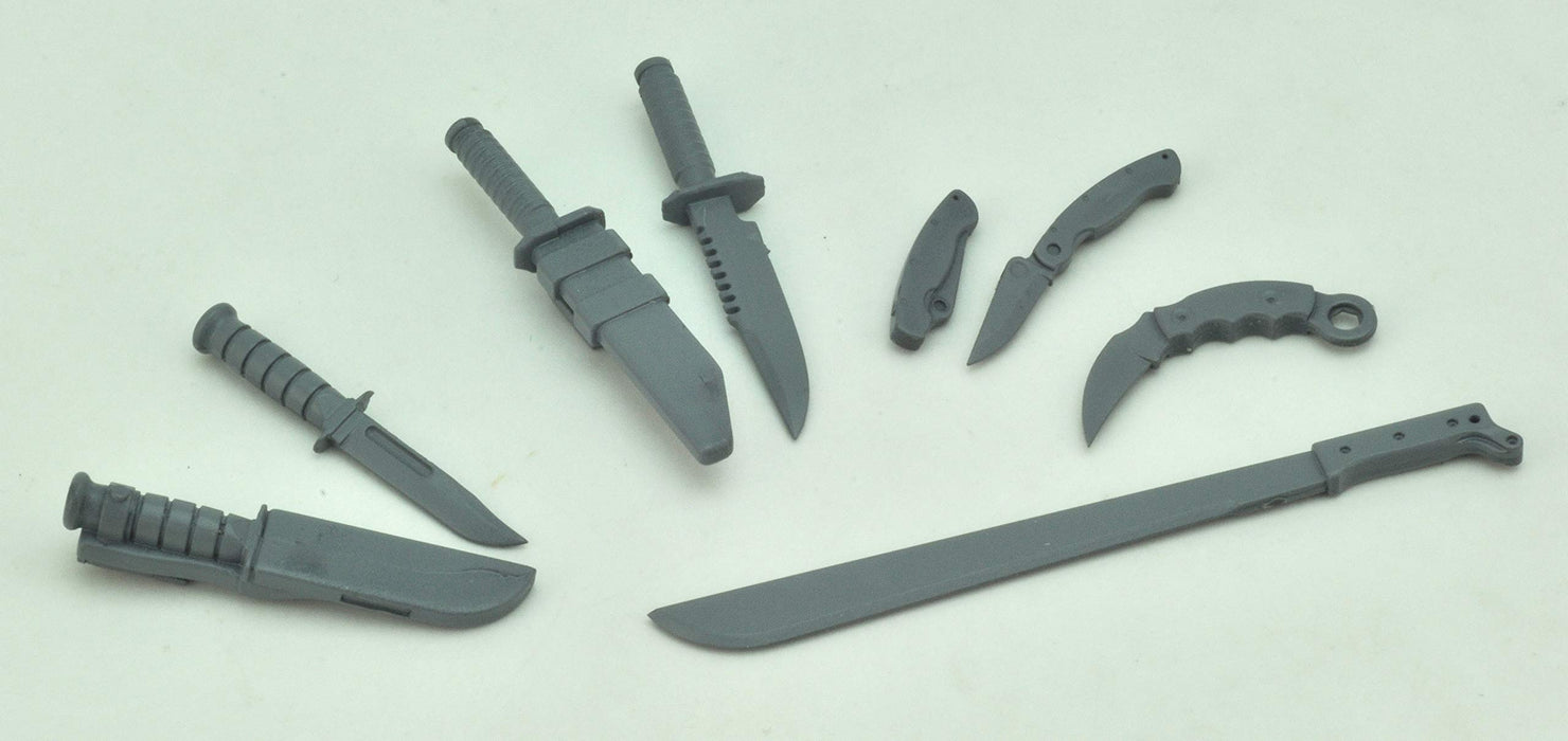 TOMYTEC Ld026 Military Series Little Armory Melee Weapon Set A 1/12 Scale Kit