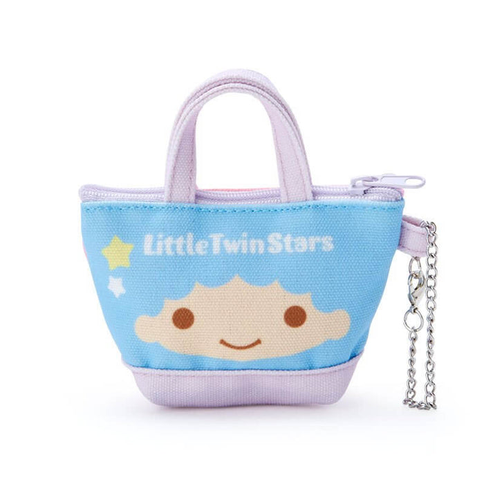 Little Twin Stars Mini Tote Bag Type Mascot Holder Japan Figure 4550337606018 1