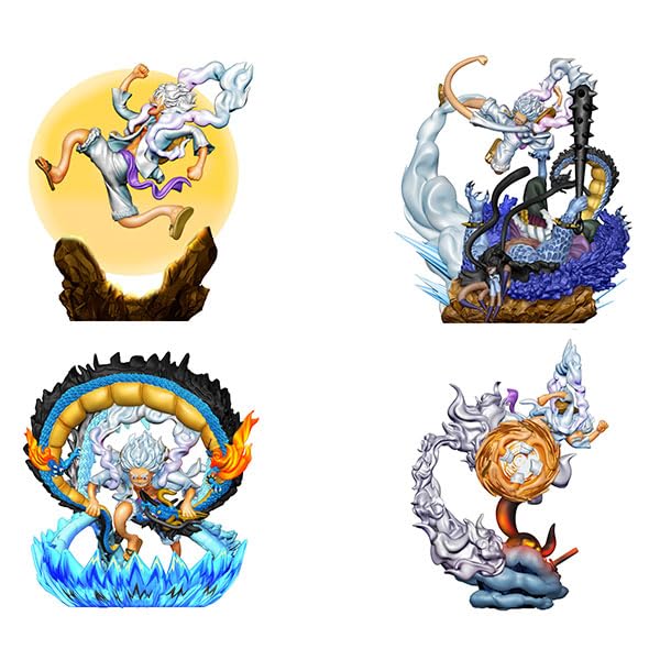 Megahouse Logbox Re Birth One Piece Gear 5 Special 4 Pieces Box Japan