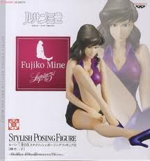 Banpresto Ichiban Kuji Lupine Iii Dx Fujiko Mine Stylish Posing Figure Japan