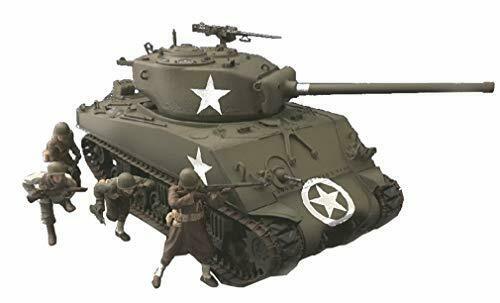 M4a3 76 W Sherman W/figuretamiya Plastikmodellbausatz